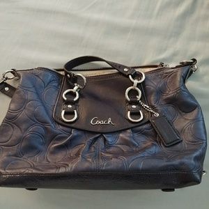 Sapphire blue Coach bag